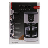 Coffee Makers Caso Design Hot Brew Coffee Maker 10 Cups, Programmable Timer, 900 Watts